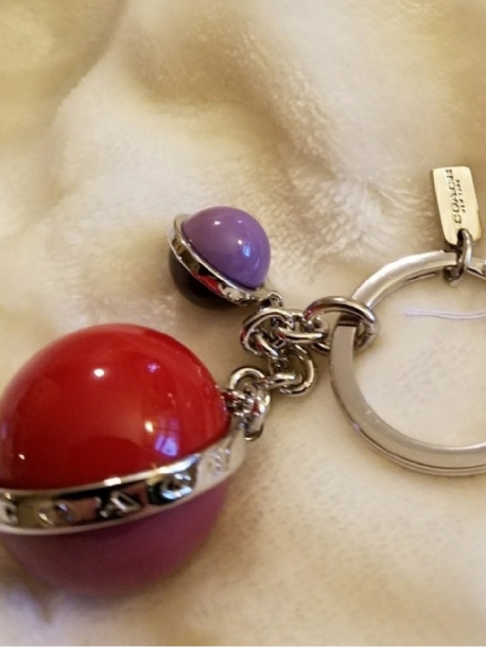 Coach NASA Orbit Keychain, also known as the Orb Mix Bag Charm NWT - Picture 2 of 10